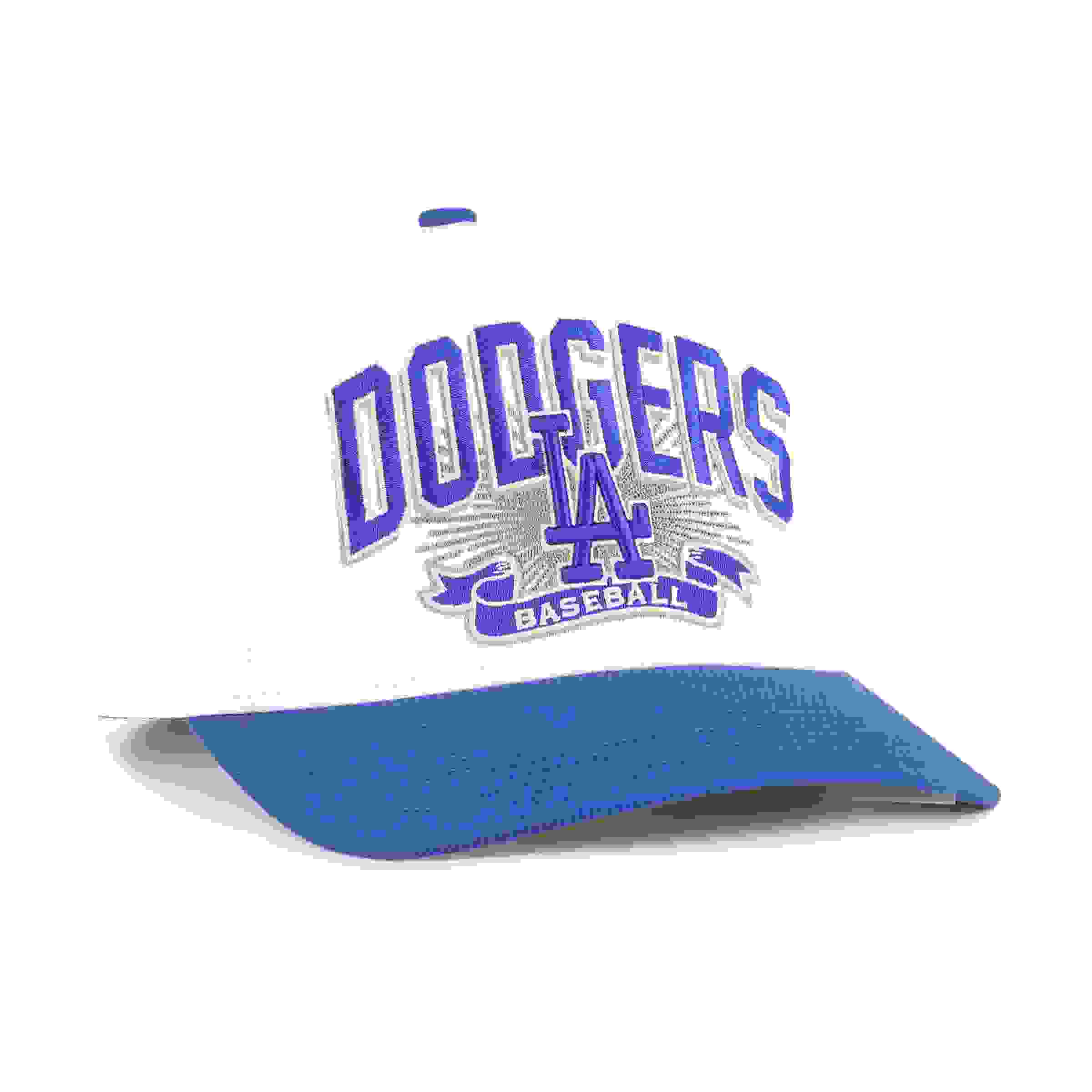 47 Los Angeles Dodgers Prime Play Hitch White Snapback Hat